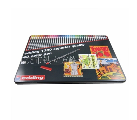 color pen box